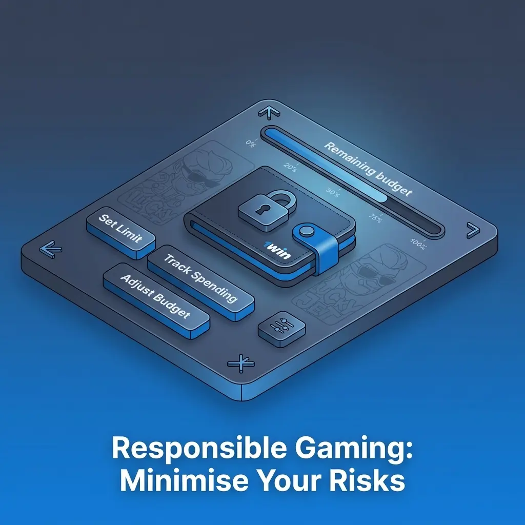 Responsible gaming tips for Lucky Jet including budget limits, demo mode practice, and break reminders