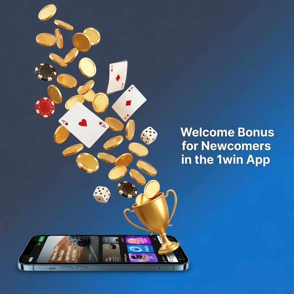 1win app welcome bonus offer showing 500% up to 1,80,000 INR for sports and casino with 500 free spins